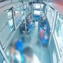 Potongan video pemukulan sopir TMP oleh orang tidak dikenal.