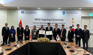 MoU antara BI dan Bank of Korea untuk menggunakan Rupiah dan Won sebagai transaksi bilateral dua negara.