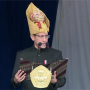 Nadiem Makarim saat memimpin upacara Hari Pendidikan Nasional 2023