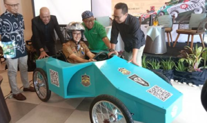 Lomba Kereta Peti Sabun di Kota Bandung