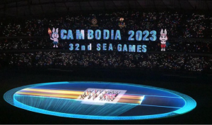 Tiket SEA Games Gratis Jadi Bumerang bagi Kamboja Opening SEA Games ke-32 di Kamboja