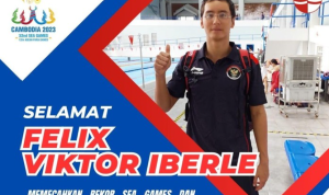 Perenang 17 Tahun Asal Indonesia Pecahkan Rekor SEA Games Felix Victor Iberle sukses pecahkan rekor SEA Games cabor renang.
