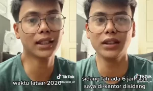 Viral Video Guru di Pangandaran Mengundurkan Diri Usai Lapor Pungli/ Kolase TikTok @husein_ar