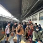 Volume penumpang turun seiring arus balik mudik di area Daop 1 Jakarta dilaporkan mengalami peningkatan hingga 44.000 orang.