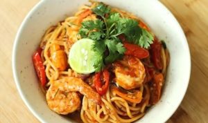 Gurih dan Segar! Resep Tom Yum Spaghetti