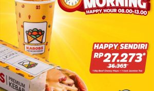 Promo Happy Sendiri KABOBS, Nikmati Kelezatannya!