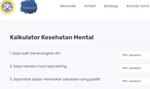 Link Kalkulator Kesehatan Mental yang Viral! Yuk Cek Apakah Kamu Baik-baik Saja? Link Kalkulator Kesehatan Mental yang Viral! Yuk Cek Apakah Kamu Baik-baik Saja?