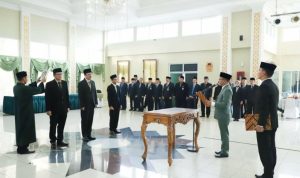 Bupati Bandung Lantik Tiga Direktur Perumda Tirta Raharja