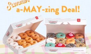 Promo Buy 1 Get 1 Krispy Kreme Doughnuts!