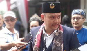 Ketua DPD Partai NasDem Kota Bogor, Benninu Argoebie. (Yudha Prananda / Jabar Ekspres)