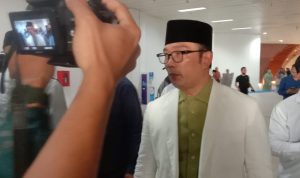 Tanggapi Soal Laporan Dugaan Korupsi Hengky Kurniawan, ini Kata Ridwan Kamil Dok. Gubernur Jawa Barat, Ridwan Kamil. Sabtu (13/5). Foto. Sandi Nugraha.