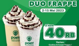 Rasakan Kesegaran Frappe di Promo Point Coffee Berikut Ini! Rasakan Kesegaran Frappe di Promo Point Coffee Berikut Ini!