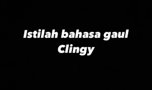 Apa Arti Bahasa Gaul Clingy? Ini Penjelasannya Apa Arti Bahasa Gaul Clingy? Ini Penjelasannya
