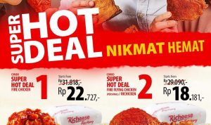 Promo Richeese Factory, Nikmati Menu Hemat Nikmat Berikut Ini!