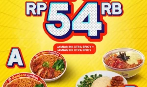 Promo Golden Lamian, Makan Hemat Berdua Cuma 54 Ribu Aja!