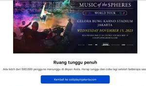 Netizen Gerecep! Antrean Tiket Konser Coldplay Langsung Penuh! Netizen Gerecep! Antrean Tiket Konser Coldplay Langsung Penuh!