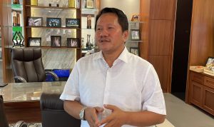Crazy Rich Grobogan Joko Suranto akan Beri Sumbangan untuk Capres yang pertama umumkan Cawapres. Foto Agi Jabarekspres