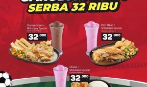 Garuda Juara! Ini Promo Waroeng Steak Serba Rp 32 Ribu!