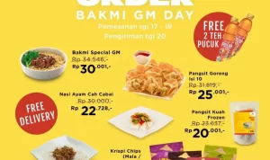 Cara Pesan Baru! Nikmati Promo & Free Delivery Bakmi GM Ini!