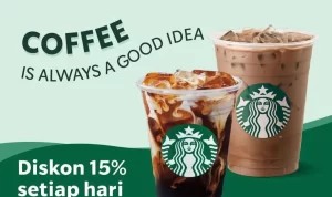 Promo BCA, Klaim Diskon 15% STARBUCKS Berikut Ini!