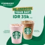 Promo STARBUCKS, Nikmati Minuman Favorit Cuma 35 Ribu!