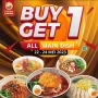 Promo Golden Lamian Buy 1 Get 1 All Main Dish, Mei 2023!