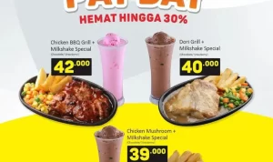 Promo Waroeng Steak & Shake, Nikmati Promo Pay Day!