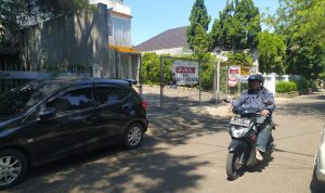 tampilan gerbang kantor GTI. Foto: Akmal Firmansyah/Jabarekspres