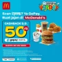 Dapatkan Cashback Sampai 50.000 Coins di McD dengan Gopay!