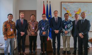 Wali Kota Bogor, Bima Arya bersama jajaran saat menyambangi Kedubes Prancis di Jakarta. (Yudha Prananda / Dok. Humpro)