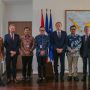 Wali Kota Bogor, Bima Arya bersama jajaran saat menyambangi Kedubes Prancis di Jakarta. (Yudha Prananda / Dok. Humpro)