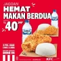Promo KFC, Jagoan Hemat Makan Berdua, Cek Di Sini!