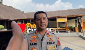 Kapolres Cimahi AKBP Aldi Subartono saat dijumpai di Mapolres Cimahi baru-baru ini / Jabar Ekspres