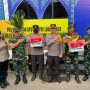 Wujud sinergitas antara Polri dan TNI, Batalyon Yonif 330 Para RaiderTri Darma Bersama Dandim 0624 kunjungi Pos Pengamanan Jalur Mudik 2023