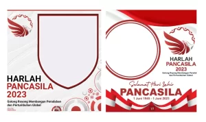 Download LINK Twibbon Hari Lahir Pancasila 1 Juni 2023 di Sini