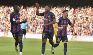 Barcelona Win 3-0 Over Mallorca in Alba and Busquets' Farewell Match Barcelona Win 3-0 Over Mallorca in Alba and Busquets' Farewell Match