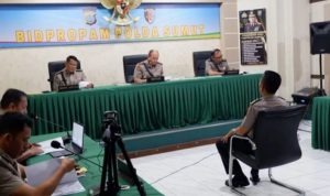 AKBP Achiruddin menjalani sidang etik di Propam Polda Sumut, Selasa 2 Mei 2023. -instagram/@poldasumaterautara-