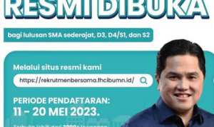 Seputar Lamaran di Rekrutmen BUMN/ Tangkap Layar Instagram @fhci.bumn