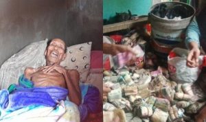 Viral Kakek Sarneli: Simpan Uang Rp104 Juta Di Ember dan Plastik