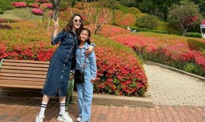 Ayu Ting Ting dan Bilqis liburan bersama / Foto Instagram Ayu Ting Ting