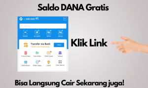 Saldo DANA Gratis 100K Langsung Cair Pake Link DANA Kaget!