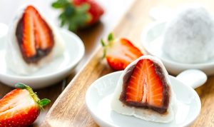 Resep Makanan, Cara Membuat Ichigo Daifuku Strawberry