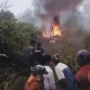 Saksi Ungkap Detik-Detik Helikopter Jatuh di Ciwidey, Begini Keadaan Korban