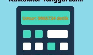 Ilustrasi Link Kalkulator Tanggal Lahir yang Viral TikTok