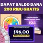 Saldo DANA 200 Ribu Gratis dari TopRich
