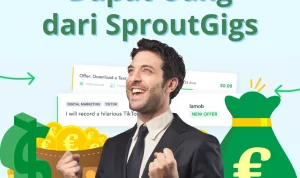 Dapat Saldo DANA Gratis dari Website Uang SproutGigs