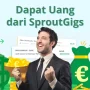 Dapat Saldo DANA Gratis dari Website Uang SproutGigs