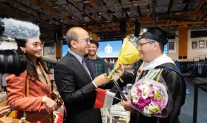 Ambassador Rosan Proud of Indonesian Deaf Student's Success in Earning Master's Degree in the US!