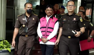 Menkominfo Johnny G Plate Jadi Tersangka Korupsi Pengadaan Infrastruktur, Negara Rugi 8 Triliun Lebih!