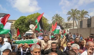 Thousands Gather in London to Mark 75th Anniversary of Nakba Thousands Gather in London to Mark 75th Anniversary of Nakba